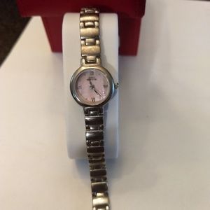Jones new York watch with pearlesent face